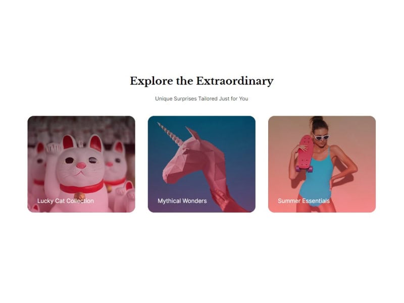 Content Box Hover Text Reveal with a Gradient Background